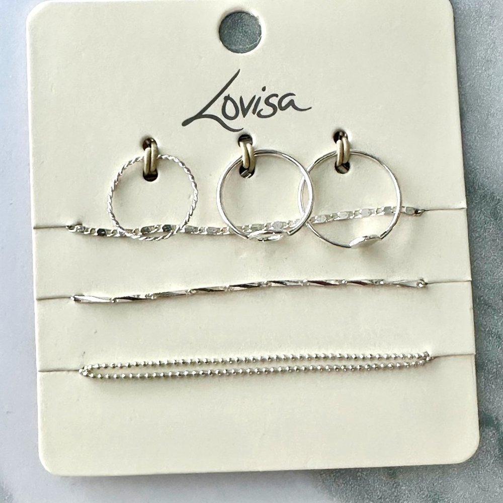 Silver Jewelry set